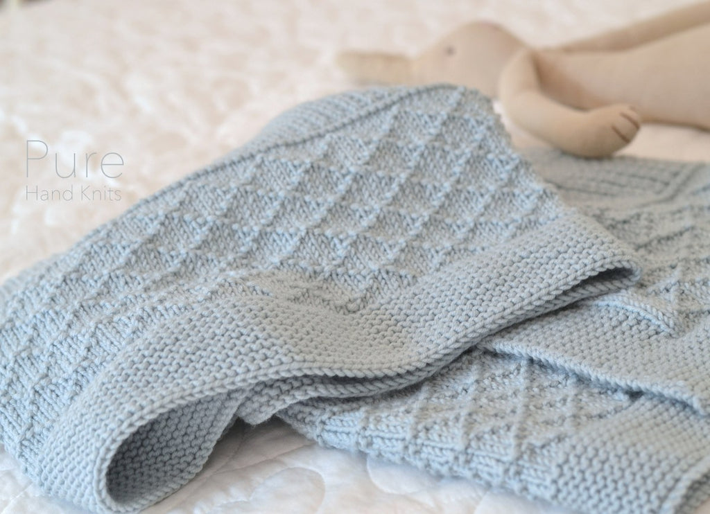 Together Again Blanket Knit Pattern - Electronic Download