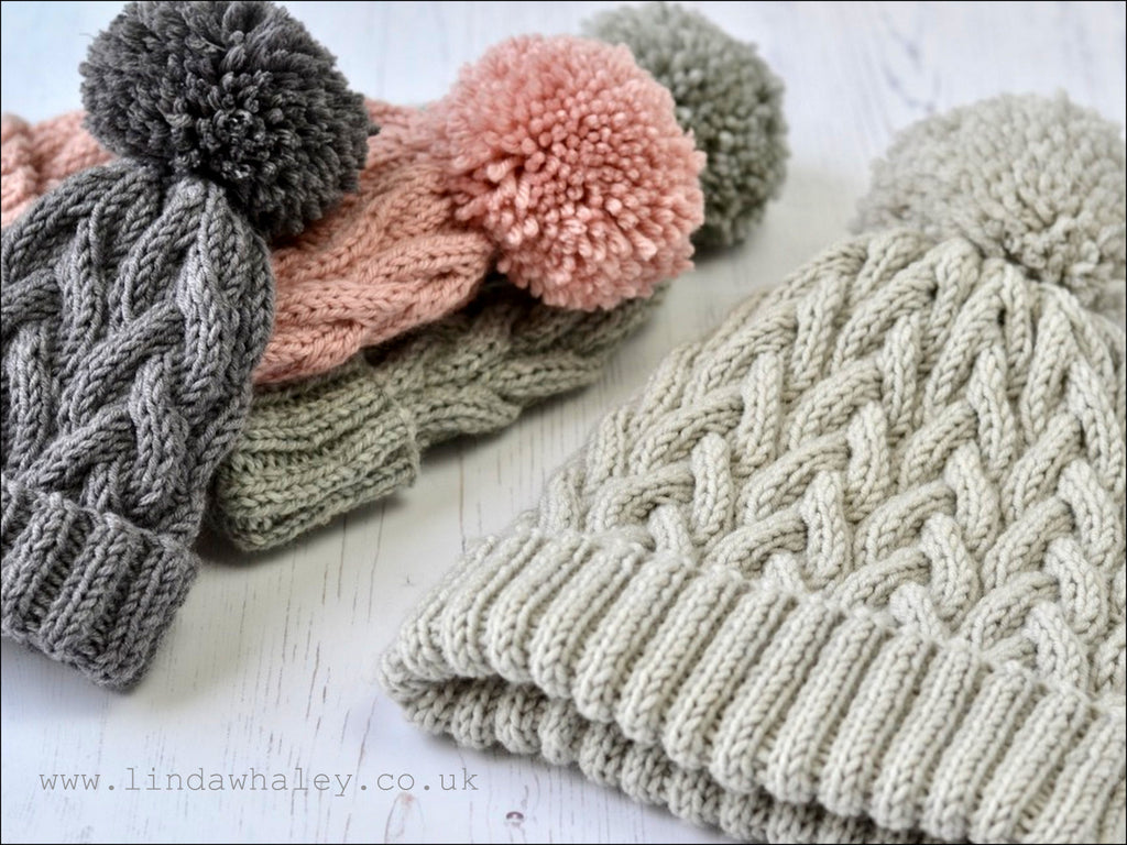 Easiest Knitted Hat EVER - PDF Knitting Pattern & Video Tutorial
